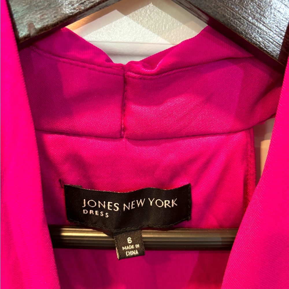 Jones New York Fuchsia Dress Size 6